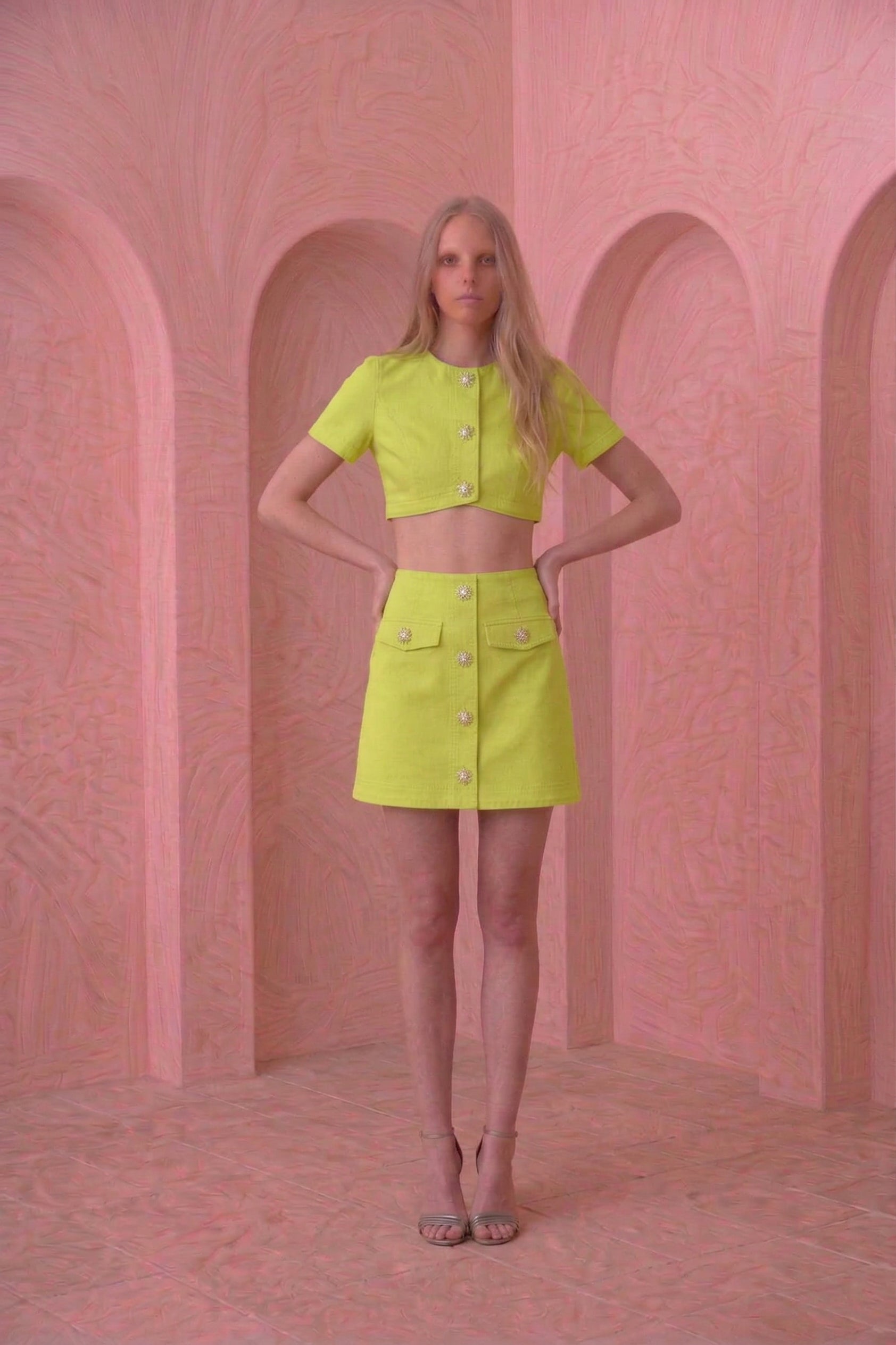 BEA BLOUSE & GOLDIE SKIRT SET