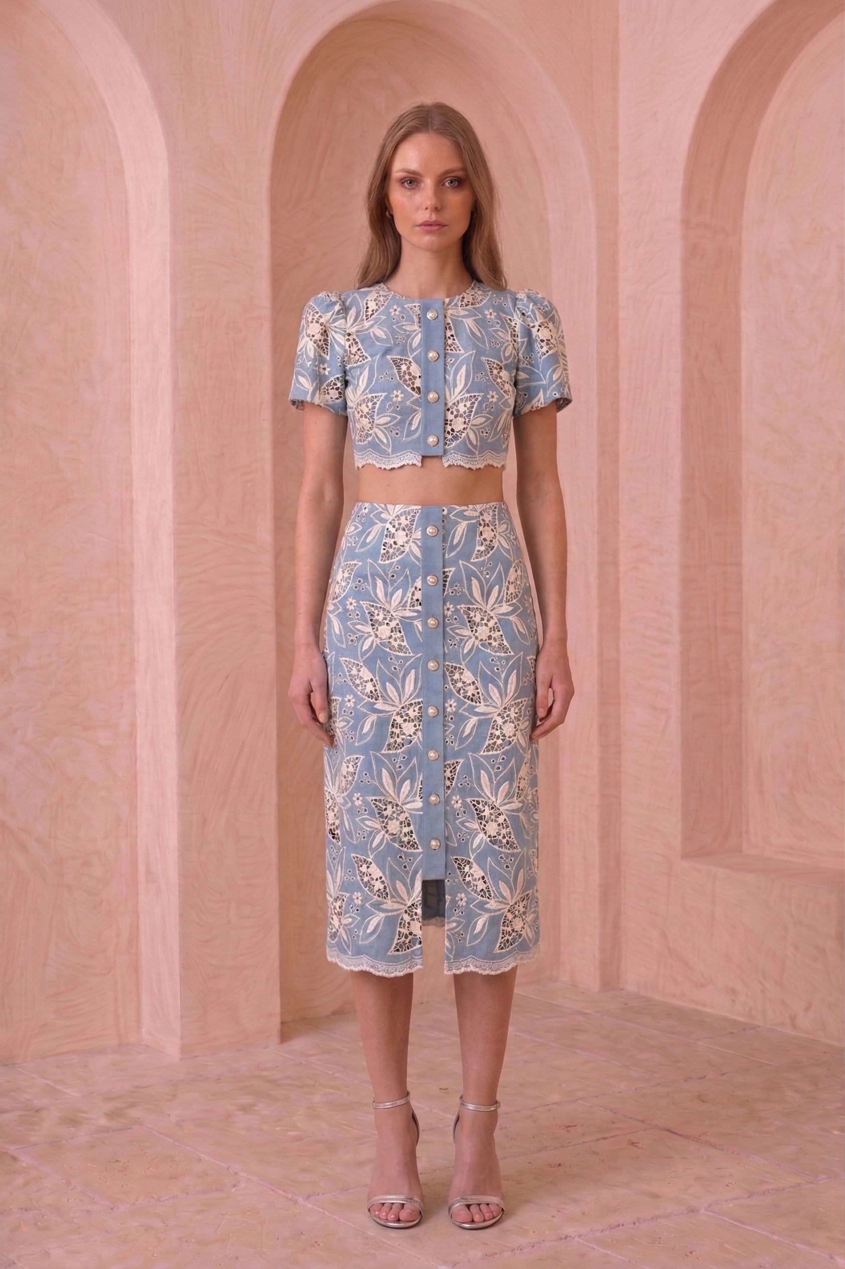 ALEXIS BLOUSE & EMILY SKIRT SET