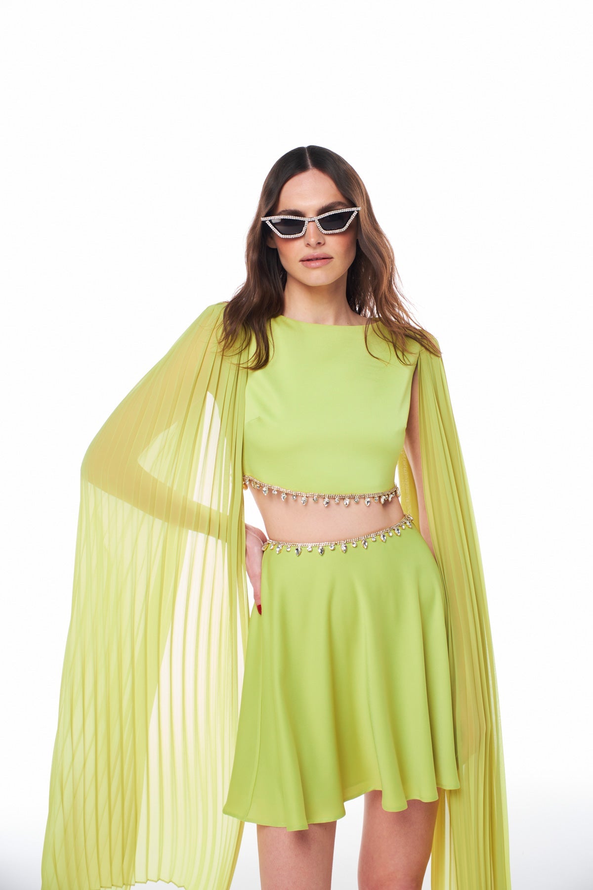 MARIBELLA TOP & MILA MINI SKIRT SET