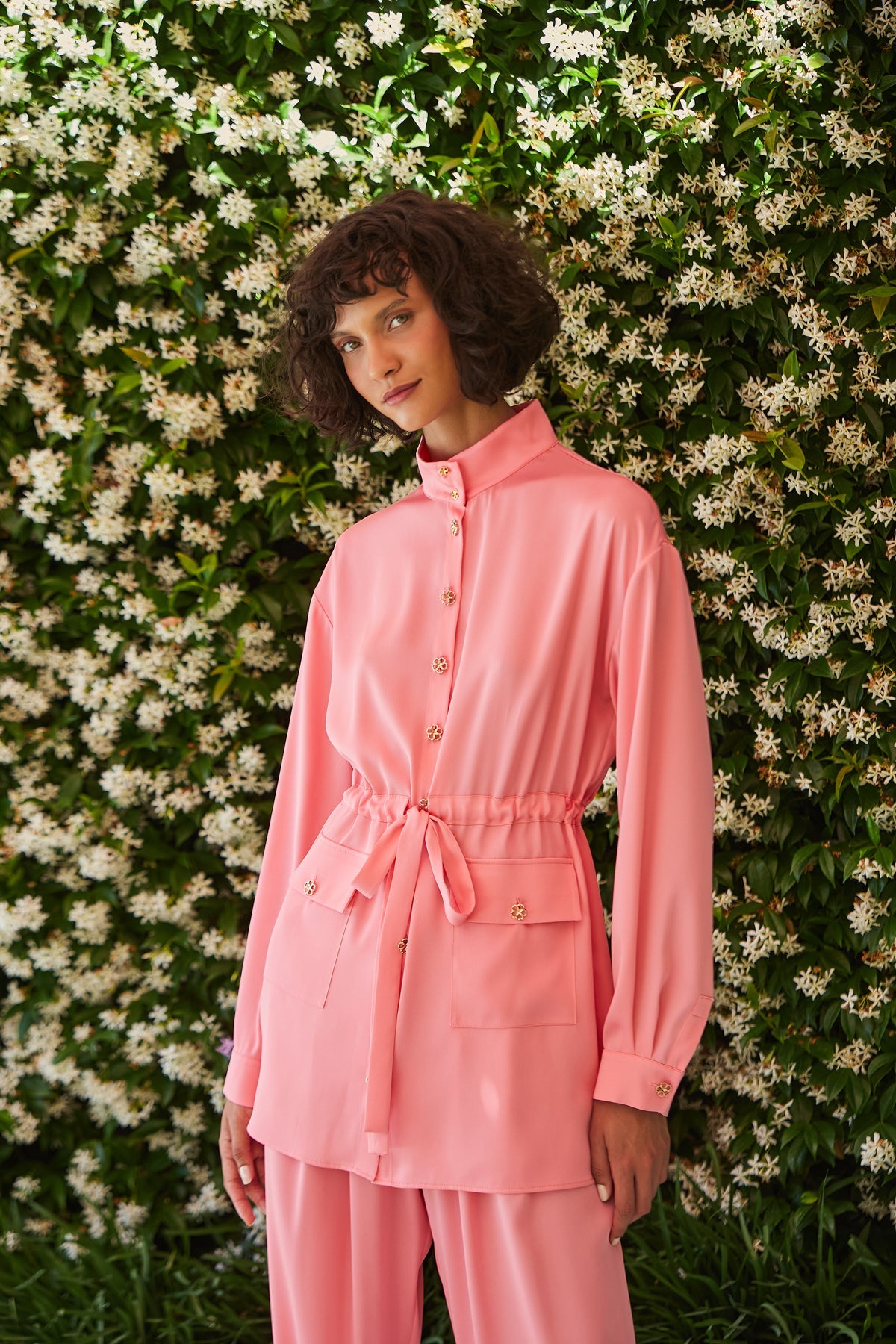 BETTY TUNIC BLOUSE & TROUSERS SET