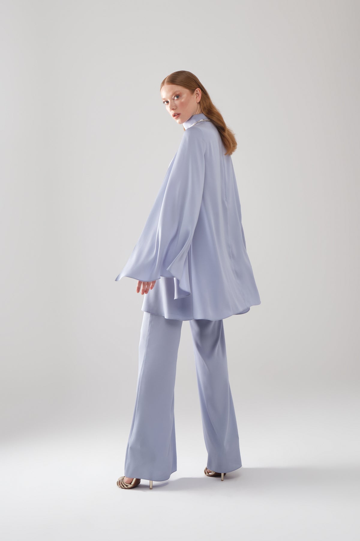 ELLE TUNIC BLOUSE & TROUSERS SET