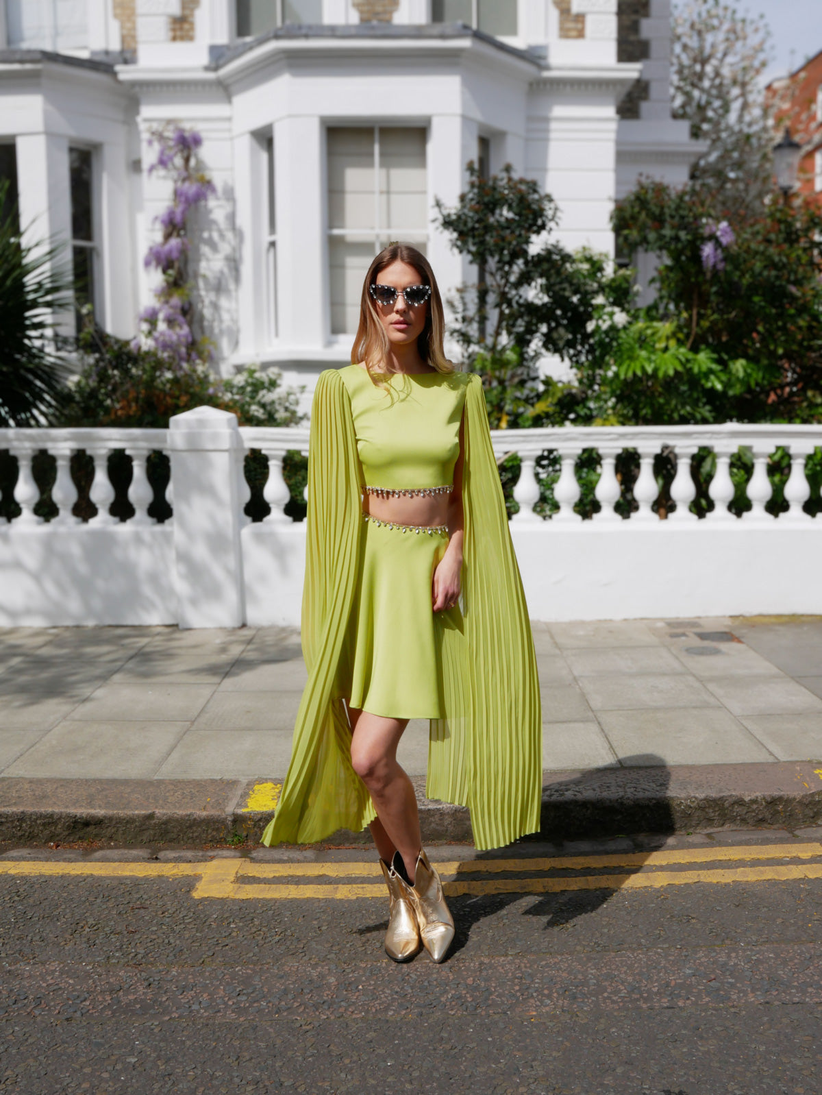 MARIBELLA TOP & MILA MINI SKIRT SET