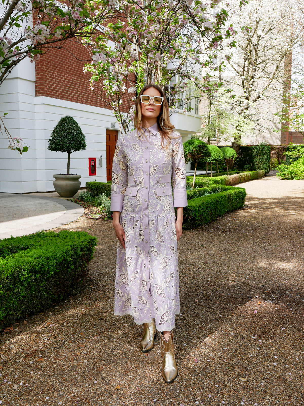 ELENOR MIDI SHIRT DRESS