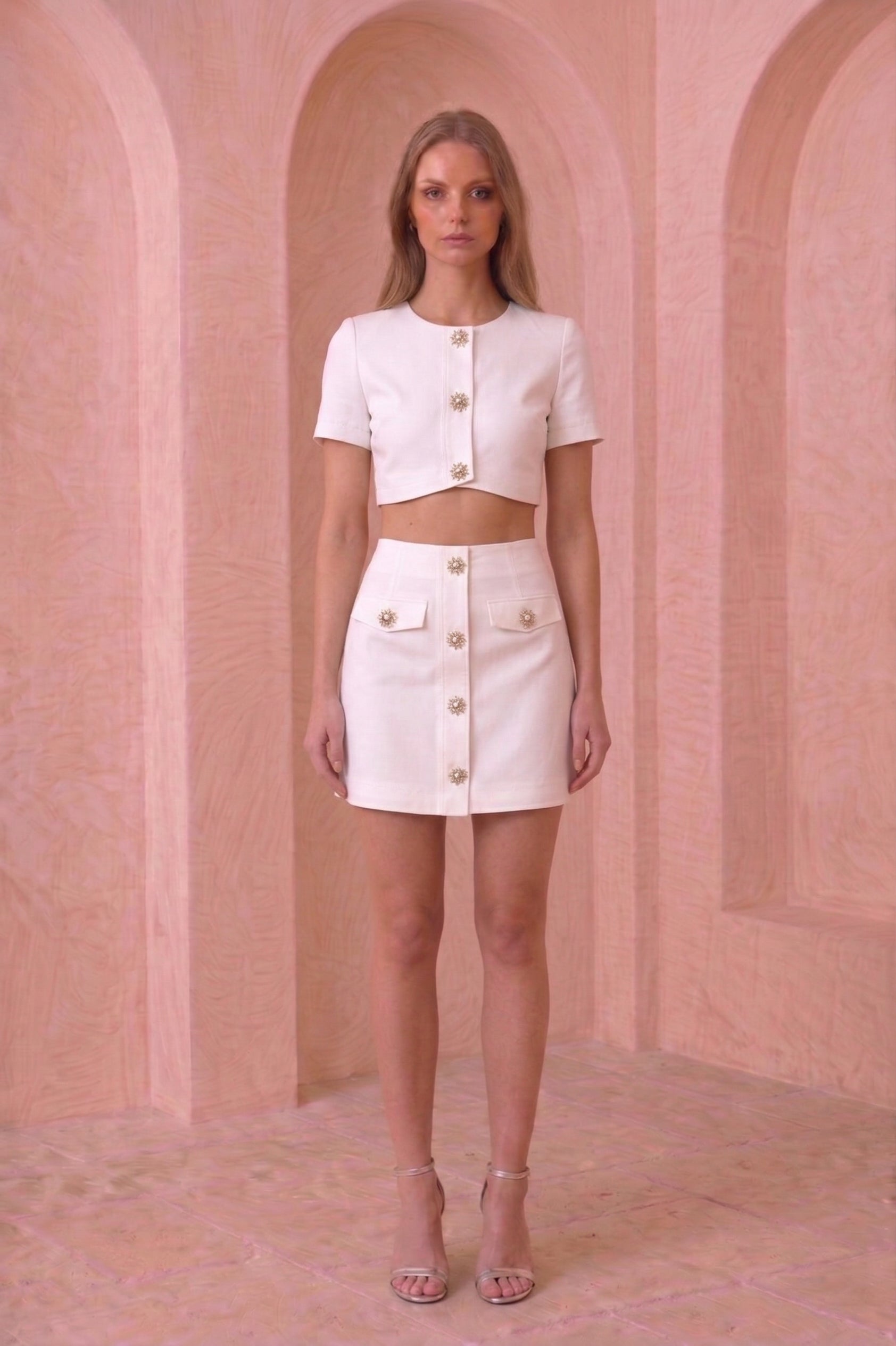 BEA BLOUSE & GOLDIE SKIRT SET