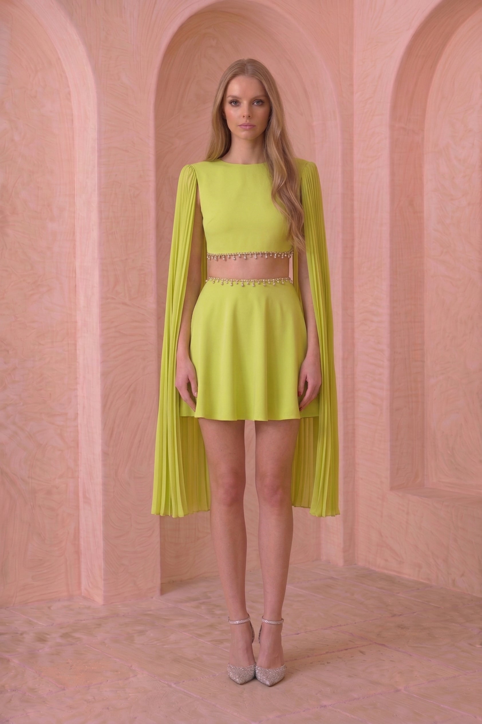 MARIBELLA TOP & MILA MINI SKIRT SET