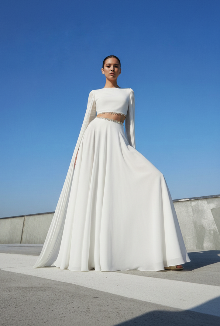 MARIBELLA TOP & MILA MAXI SKIRT SET