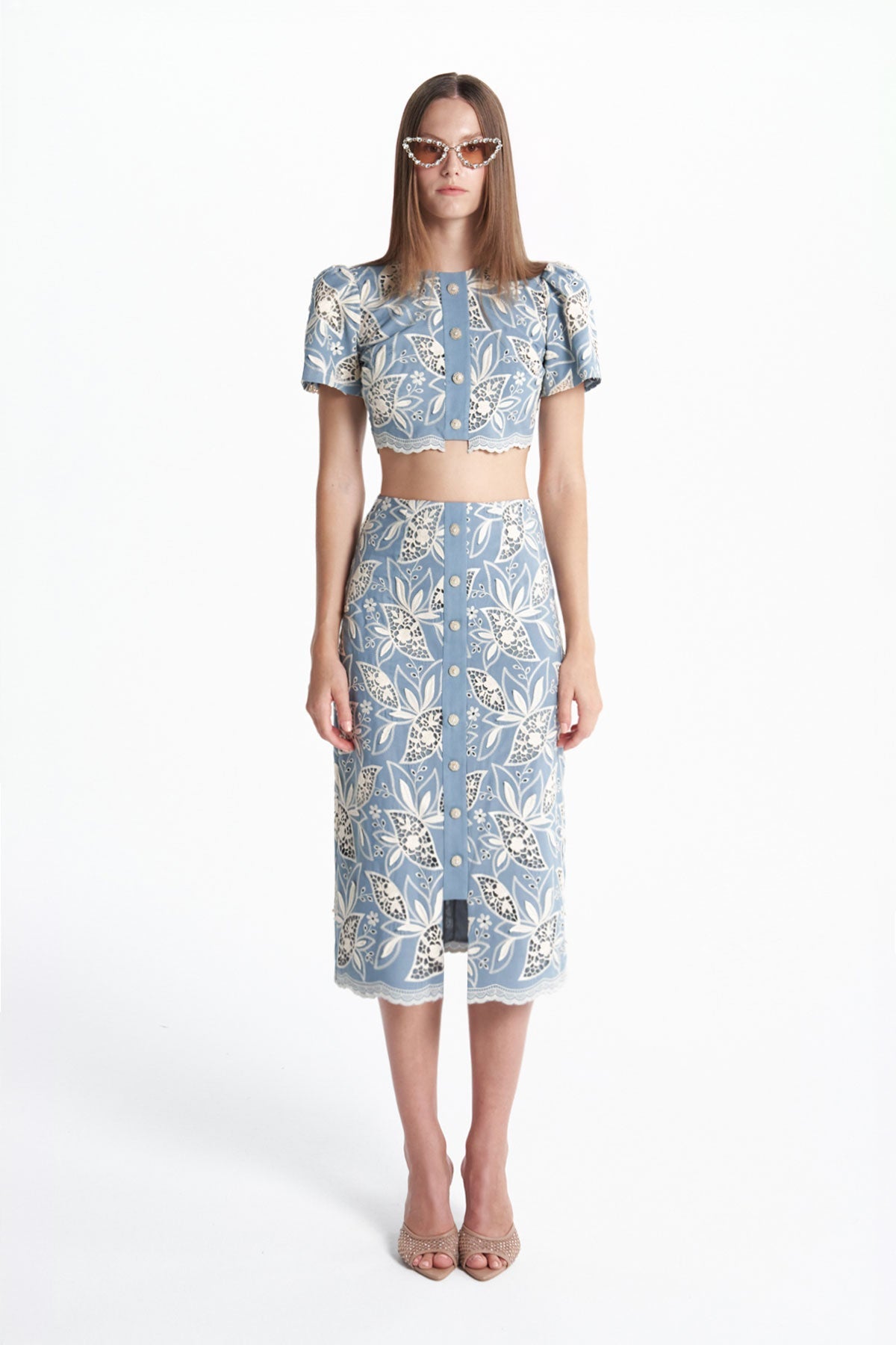 ALEXIS BLOUSE & EMILY SKIRT SET