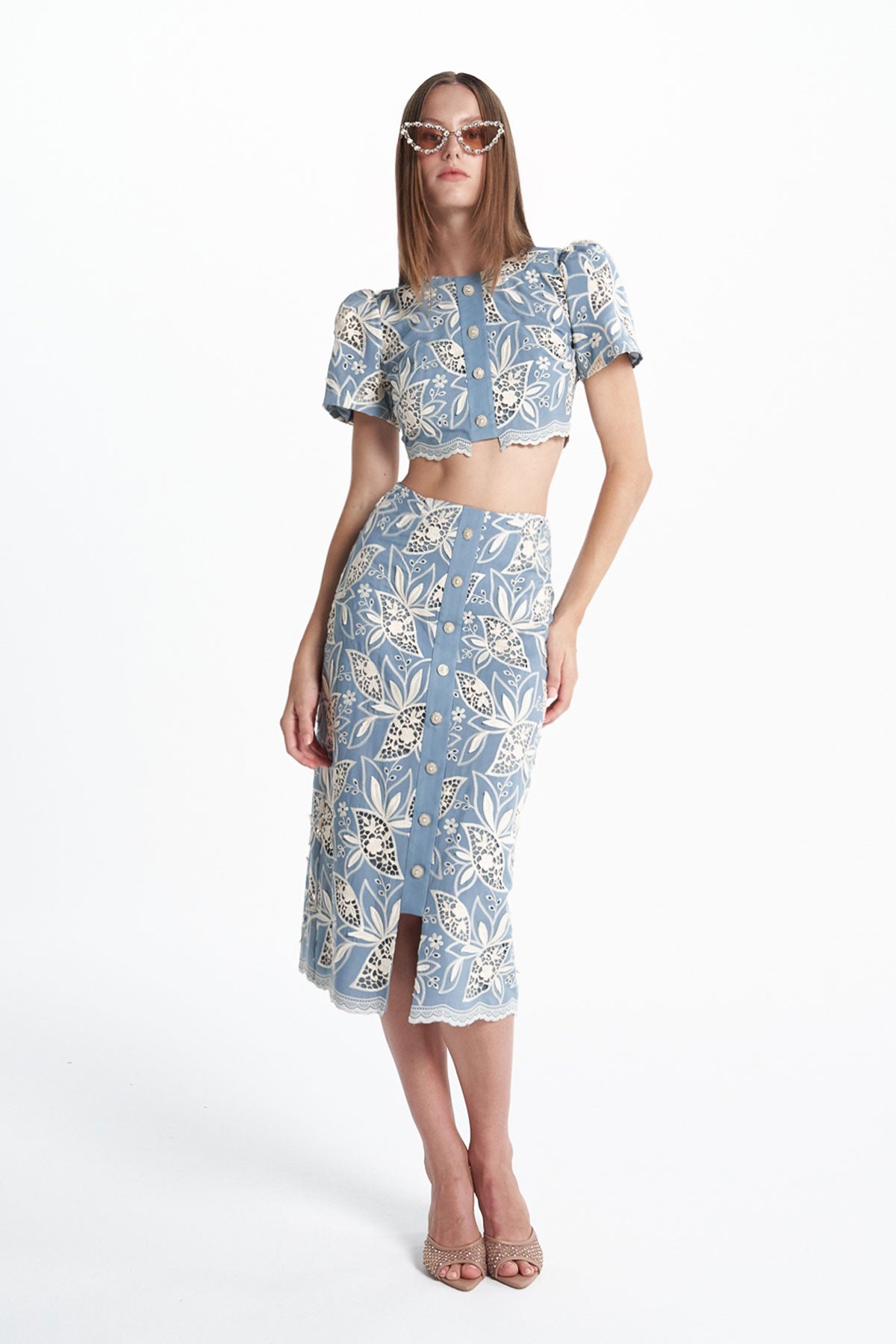 ALEXIS BLOUSE & EMILY SKIRT SET