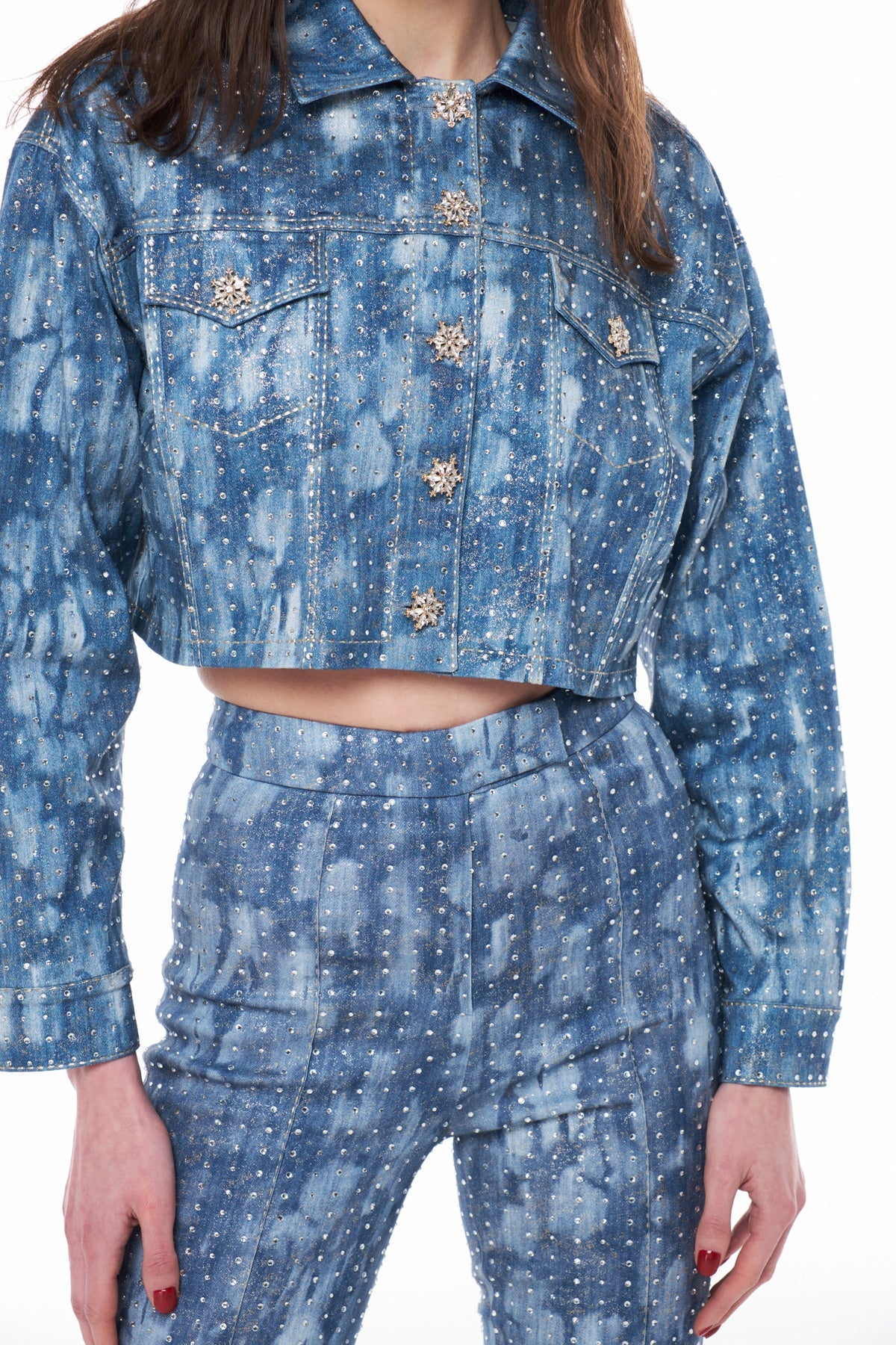DELOYA JACKET WITH RHINESTONE