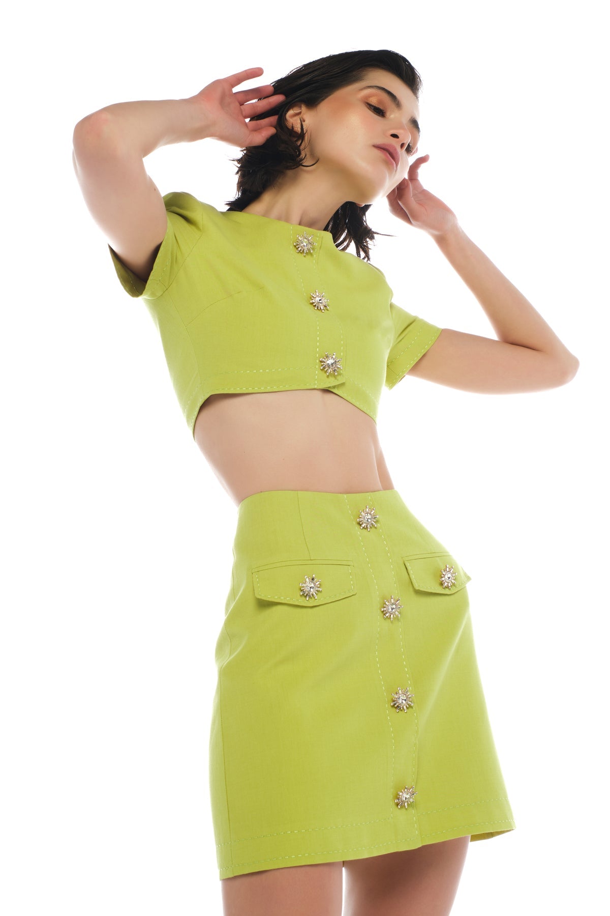 BEA BLOUSE & GOLDIE SKIRT SET