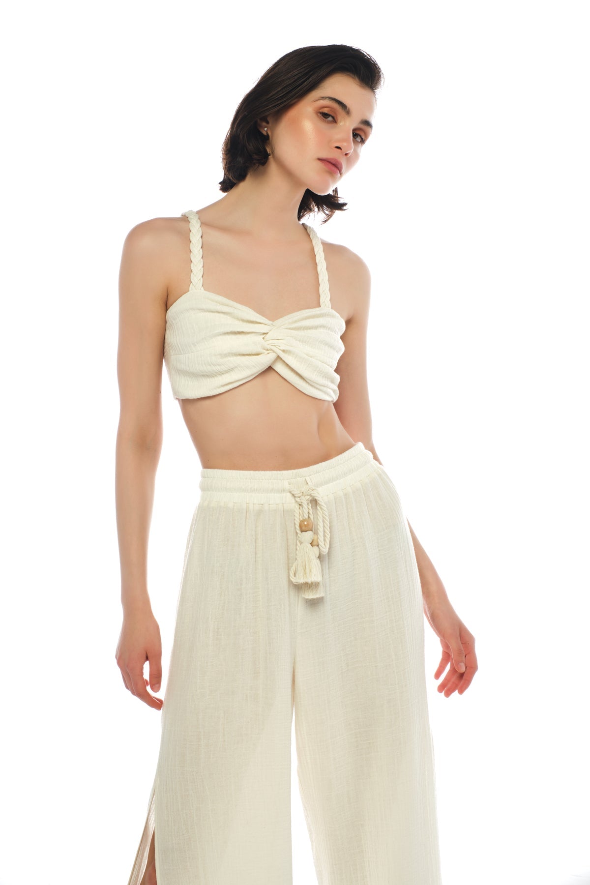 GIA SHIRT & ALYA BLOUSE & DARINA TROUSERS SET