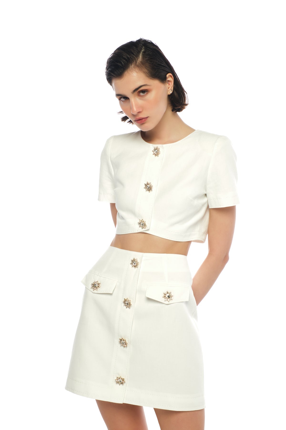 BEA BLOUSE & GOLDIE SKIRT SET