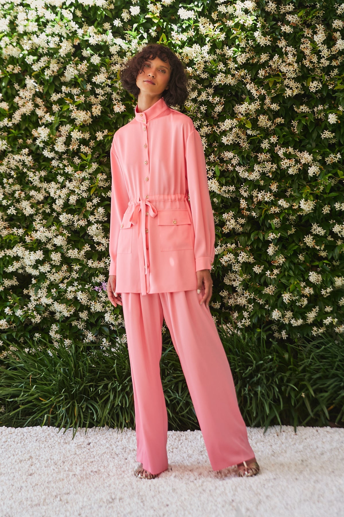 BETTY TUNIC BLOUSE & TROUSERS SET