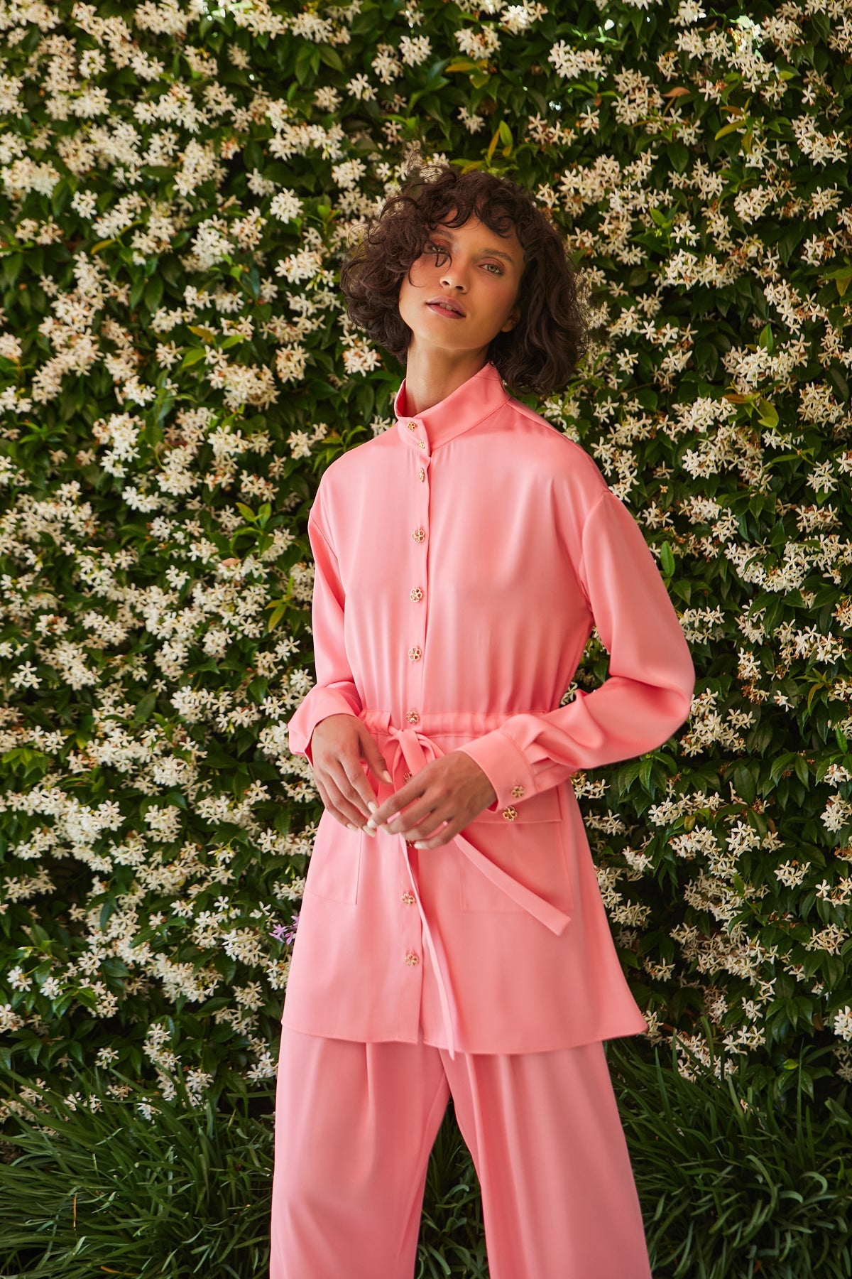BETTY TUNIC BLOUSE & TROUSERS SET