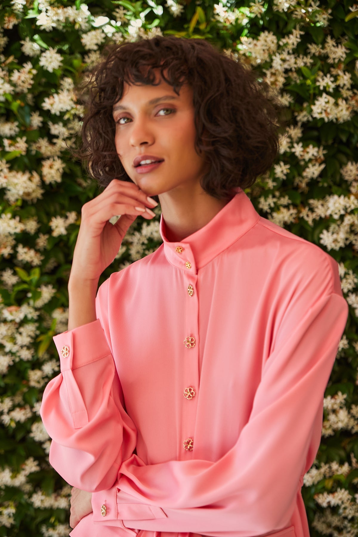 BETTY TUNIC BLOUSE & TROUSERS SET