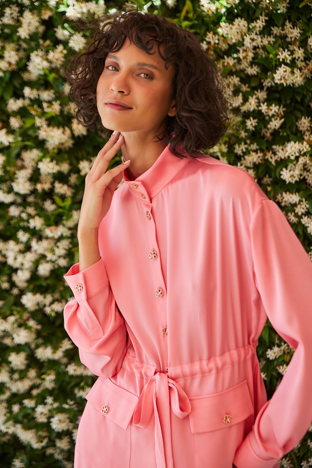 BETTY TUNIC BLOUSE & TROUSERS SET