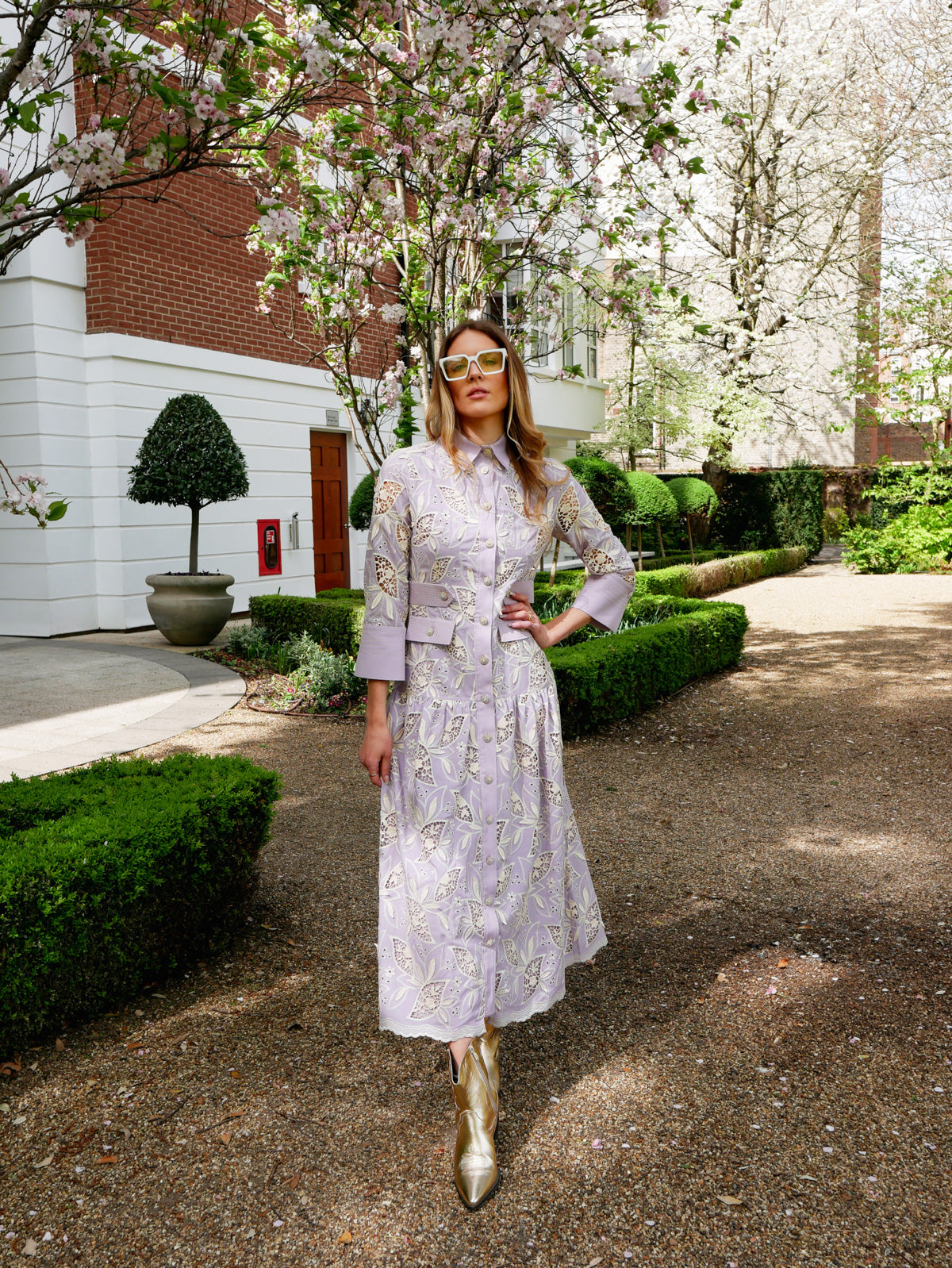 ELENOR MIDI SHIRT DRESS